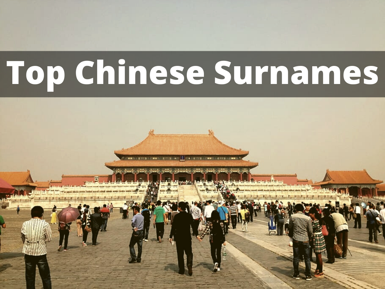 100 Most Common Chinese Surnames Or Last Names With Meanings