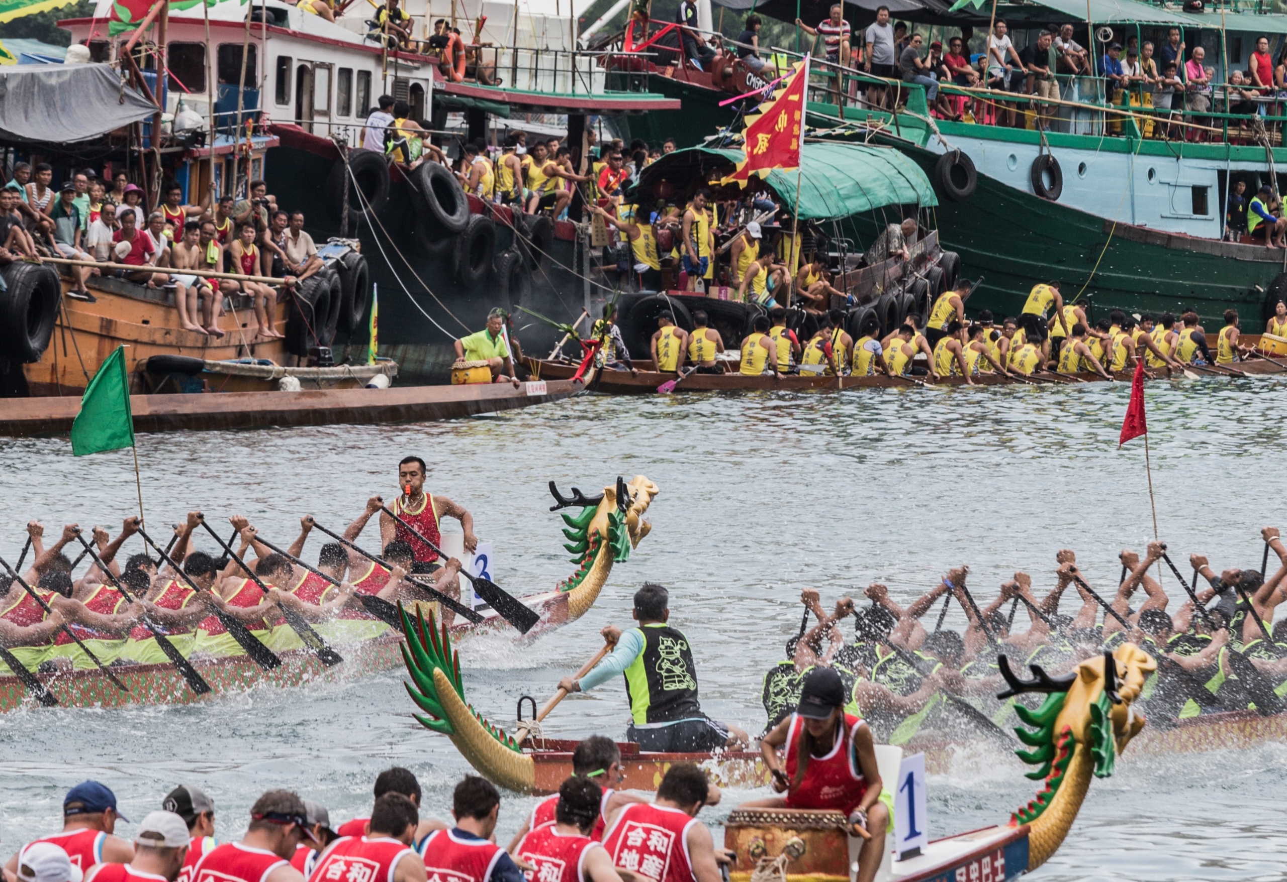 dragon boat festival racers